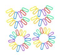 Didiseaon 360 Pezzi Catene di Giocattoli Geometriche in Plastica Multicolori per Educative e Facili da Trasportare per Asilo e Casa Sviluppo Cognitivo e Coordinazione Mano-Occhio