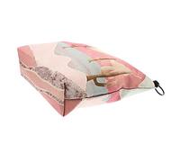 Didiseaon 3pezzi Borsa Cosmetica Portatile Con Cerniera Pouch Da Viaggio Per Toiletta e Make-up Trousse Per Donne Per Viaggi e Attività Outdoor Design Compatto e Leggero