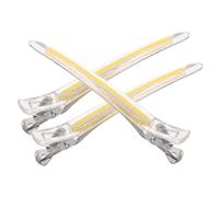 Didiseaon 3pezzi Fermagli Per Capelli Becco d Anatra in Plastica Acrilica Mollette Antiscivolo Per Sezionare i Capelli Grandi Fermagli Senza Cuciture Per Vari Acconciature