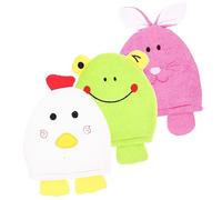 Didiseaon 3pezzi Guanto Esfoliante Per Corpo in Sottile Guanto Da Doccia Per Pulizia Per Hotel Famiglie e Dormitori