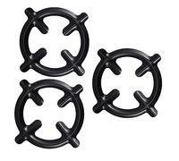 Didiseaon 3pezzi Supporti in Ghisa Per Fornello Gas Anelli Riduttori Stabile Per Pentole e Caffettiere Design Cucina Multiuso