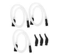 Didiseaon 3set Tubi Flessibili in Plastica Sostituzione per Melodica Tubo per Bocchini per Pianoforte ad Aria Accessori per Strumenti Musicali Portatili