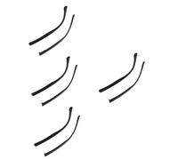 Didiseaon 4 Paia staffa per gamba degli occhiali accessori per occhiali Accessori occhiali gambe di ricambio per occhiali gambe degli occhiali un raccordo occhiali braccia gambe tr90
