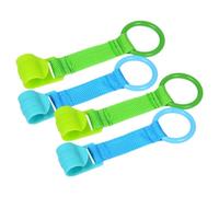 Didiseaon 4 per Aiutare Stare Piedi Appesi per Culle Facili da Afferrare e Sicuri Colori Blu e Verde per Sviluppare Coordinazione e Abilità Motorie