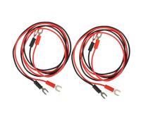 Didiseaon 4 pezzi Cavi di Test in Rame per Giradischi con Connettori U Doppia Testa Filo di Messa a Massa per Eliminare Rumori e Interferenze Compatibili con Giradischi e Amplificatori da