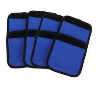 Didiseaon 4 Pezzi Copertura Antiscivolo per Sbarra, Blu, in Poliestere