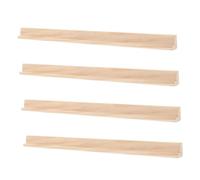 Didiseaon 4 Pezzi Di Supporti Per Piastrelle in Legno, Per La Sostituzione Delle Lettere, Vassoi Espositivi Non Finiti Per Mahjong, Per Progetti Artigianali, Accessori Per Giochi Da Tavolo,