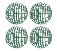 Didiseaon 4 Pezzi Supporto per Palline D'erba in ABS Riutilizzabile Design Leggero, Mensola Decorativa per Uso Fai-da-Te e Decorazioni Matrimonio
