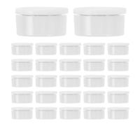 Didiseaon 40 Cuscinetti Rotanti in Plastica Bianca 12X13/7Mm per Nail Art 3D Albero Rotante Resistente per Decorazioni Unghie Fai da Te Accessori Creativi per Gioielli Unghie e Design