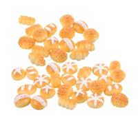 Didiseaon 40 Miniature Artificial Bread Display Props Realistic Faux Food For Dollhouse Diy Crafts Kitchen Decor For Creative Micro Landscapes