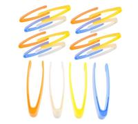 Didiseaon 40 Pinzette per Plastica Colorate per Esplorazione e Attività Outdoor Strumento Leggero per Sviluppo Abilità Motorie e Coordinazione Occhio Mano Adatto e Studenti