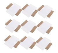Didiseaon 400 Pezzi Carte Kraft Vuote e Bianco per DIY Resistente per Biglietti Postcard e Flashcard per Disegni Note e Inviti Creativi
