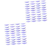 Didiseaon 40paia Eyelash Perm Pads Reusable Gaskets for Eyelash Extensions Easy to Clean Comfortable Fit for All Eye Shapes