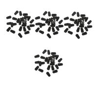 Didiseaon 48 Paia Occhiali In Silicone Naselli Pastiglie Per Occhiali Per Il Naso Orecchio Naselli Per Bere Adesivo i Per Morbido o Nero