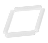 Didiseaon 4pezzi Barre Magnetiche di Agitazione Cilindriche in Ptfe per Piastre Riscaldanti da Laboratorio Miscelatore Magnetico Sicuro senza Contatto per Mescolatore Riutilizzabile
