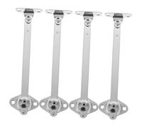 Didiseaon 4pezzi Cerniere Scomparsa Per Mobili Supporto Telescopico Per Coperchi Cerniera Scorrevole Supporto Ammortizzatore Cerniere Per Mobili Da Cucina Design Robusto in Acciaio