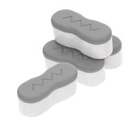 Didiseaon 4pezzi Cuscinetti Per Paraurti Per Sedile Wc Con Adesivo Forte Kit Di Ricambio Per Paraurti Per Casa Bagno Hotel Grigio Distanziatori Per Sedile Del Water Protettore Per Del Bidet