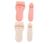 Didiseaon 4pezzi Mini Piegaciglia Design Strumenti Per Mascara Combinazioni Colorate Rosa e Bianco Per Semplici e Naturali