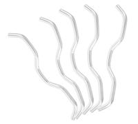 Didiseaon 5 Pezzi Connettori per Trampolino Ganci Forma in Acciaio per Collegamenti Sicuri Facili da Installare per Riparazioni e Montaggio Te di Tappeti Elastici e Ricambi Esterni