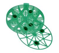 Didiseaon 5 Pezzi Supporto Melone da Giardino in Resistente Vassoio Sostegno Anguria e Lamponi Struttura Verde per Frutti Protetti da Danni e Putrefazione Facile Montaggio e Smontaggio