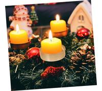 Didiseaon 50 pezzi Contenitori Vuoti in Alluminio per Candele Tealight Base e Pentola Portacandele Fai da Te Resistente al Calore per Decorazioni Domestiche e Feste