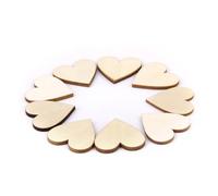 Didiseaon 50 pezzi Dischi Legno Naturale con Corteccia Doppia Finitura Liscia per Decorazioni Shabby e Progetti DIY