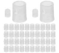 Didiseaon 50 Pezzi Fermacavi M10 Connettori Antistrappo Filettati per Cavi Elettrici, Morsetti di Fissaggio per Lampade a Sospensione e Illuminazione da Soffitto, Leggeri e Facili