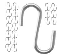 Didiseaon 50 Pezzi Ganci S Miniatura per Accessori Ganci per Organizzazione e Decorazione Scene Miniatura per Cucine e Progetti da Te