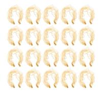 Didiseaon 50 pezzi Rete Invisibile per Capelli Alta Elasticità Retine Sottili per Chignon da Balletto e Performance Adatte Diverse Misure di Testa Comfort e Aspetto Naturale per Donne