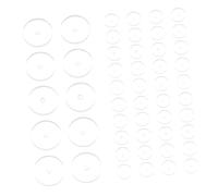 Didiseaon 50 pezzi Silicone per Pesanti Protezione per Piercing Previene e Favorisce