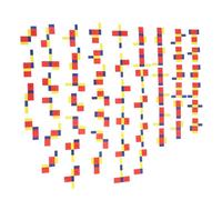 Didiseaon 54 Fogli Oggetti di scena fisici Dimostrazione dell'esperimento di fisica PRISM RECTANGUOLA UNA SCHETTO DELLA materiale di apprendimento del prisma rettangolare Carta
