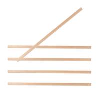 Didiseaon 5pezzi Mobili Casa Bambole Legno Battiscopa Modanatura in Legno per Case delle Bambole in Miniatura Striscia di Confine per Pareti di Casette Fai da Te