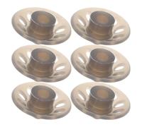 Didiseaon 6 cupolette auricolari in silicone per apparecchi acustici, 10 mm | Auricolari comodi per amplificatori e dispositivi acustici, cupolette di ricambio