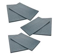 Didiseaon 6 fogli Miniatura in PVC Grigio per Modellismo Coppi Realistici per Diorami e Progetti DIY Materiali per Costruzioni in Miniatura