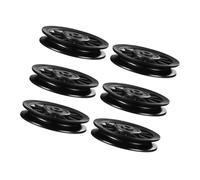 Didiseaon 6 pezzi Carrucola in Nylon Resistente per Attrezzatura Palestra Casa Ruota per Cavo Fitness ad Alta Resistenza per Allenamento Forza e Attrezzi Ginnastica