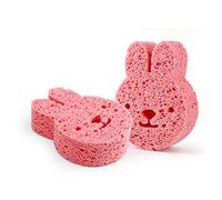 Didiseaon 6 Pezzi Spugna per Il Bagnetto del Bambino Spugna di Luffa Naturale per Neonati Bagno Sicuro