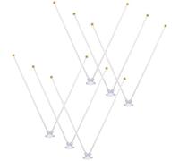 Didiseaon 6 Pezzi Supporto per Portabandiera per Auto Ventosa Forte in Plastica, Accessorio Resistente per Fissaggio Sicuro del Vessillo