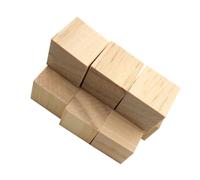 Didiseaon 60 pezzi Cubi in Legno di Pino Naturale per DIY e Progetti Creativi Blocchi Grezzi per Artigianato Decorazioni e Giochi Educativi da Pacchi