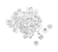Didiseaon 60 Pezzi Forcine per Chioma a Spirale Strass e Perle Mini Mollette a Spirale da Sposa Fermagli a Fiore Accessori per Acconciature da Matrimonio Ballo e Festa