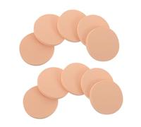 Didiseaon 60pezzi Mini Spugnette Rotonde Usa e Getta Per Fondotinta Liquido in Polvere e Correttore Strumenti Cosmetici Per Ufficio Casa e Viaggio