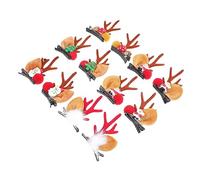 Didiseaon 6paia Corna Di Cervo Decorative Forcine Per Capelli Tema Natalizio Fermagli Per Capelli Natalizi Forma Di Corna Di Cervo Unici