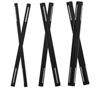 Didiseaon 6pezzi Bacchetta in Cristallo per French Nail Art da Spingi Cuticole in Metallo Strumento per Manicure Cura delle Unghie Pulizia Sotto le Unghie