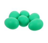 Didiseaon 6pezzi Uova Shaker Musicali in Plastica per Ragazzo Ragazza Strumenti Percussione Manuali Giocattoli Educativi per Apprendimento del Ritmo Attività di Gruppo e Scuole Materne