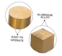 Didiseaon 7pezzi Densità Scientifica in Alluminio Ferro e Rame Cilindri Strumento Didattico Per Esperimenti Domestici Ed Educazione Alla
