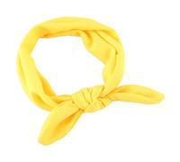 Didiseaon 8 pezzi Fasce Elastiche per Neonata in Cotone con Nodi Accessori Capelli Colorati per Bambina Fasce Morbide e Regolabili per Fotografie e Uso Quotidiano