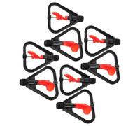 Didiseaon 8 Pezzi Ugello Irrigazione a Farfalla Rotazione Automatica per Irrigazione Prato e Giardino, Materiale Pp Resistente, Copertura 2-4m, Risparmio Idrico e Facile Utilizzo