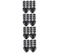 Didiseaon 80 Pz Paraorecchie a forma di cuore occhiali antiscivolo per le orecchie ganci per le orecchie degli occhiali evitare che gli occhiali scivolino occhiali grip per dietro l'orecchio