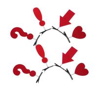 Didiseaon 8pezzi Fermagli Per Capelli in Design Originale Come Frecce e Segni Di Punteggiatura Adatti Per Donne e Bambine Accessori Carini Per Uso Quotidiano Ed Eventi Tema