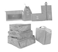 Didiseaon 8pezzi Organizer per Valigie in Tessuto di Cubi da Viaggio Accessori da Viaggio per Esterni Borse Organizer per Bagagli per Viaggi Brevi o Lunghi Campeggio Palestra Spiaggia e Yoga