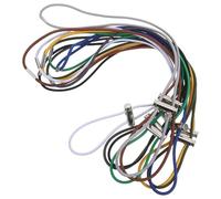 Didiseaon 9 Fasce Elastiche Regolabili per Sacchetti della Spazzatura, Elastici per Bidoni Cucina e Ufficio, Anelli di Fissaggio Resistenti per Sacchi da 70 Cm, Confezione da 9 Pezzi per